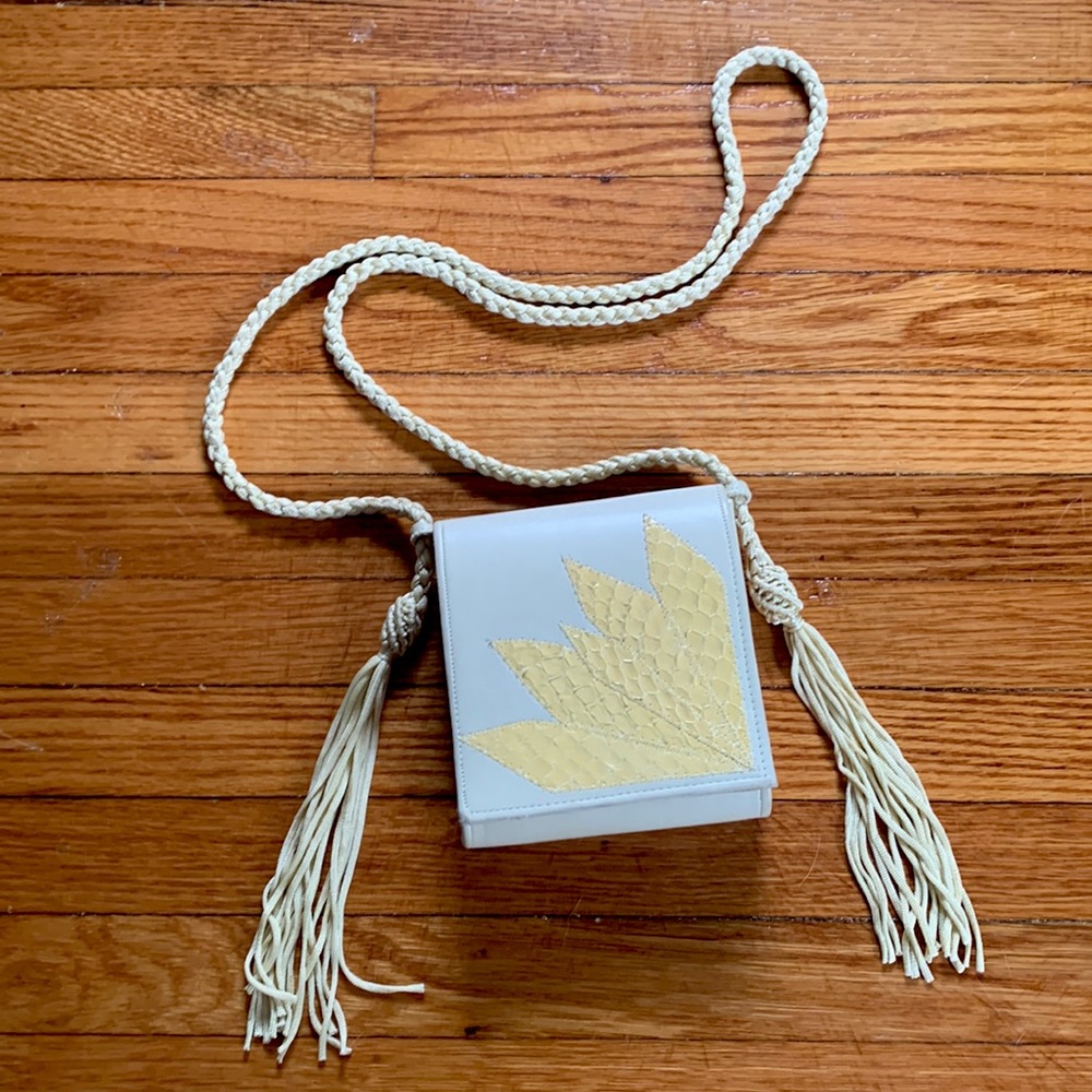 Stephanie Wood vintage leather crossbody
